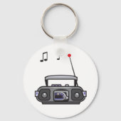 Radio afspelen Muziek Sleutelhanger (Voorkant)