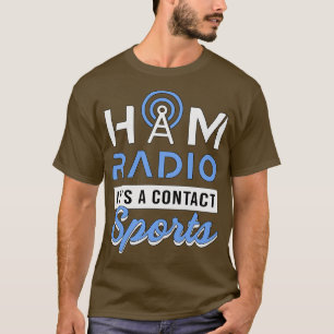 Radio Antenne Amateur-radiooperator T-shirt