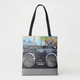 Radio Bag oude school Tote Bag