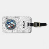 RADIO BAGAGE ETIKET BAGAGELABEL (Voorkant horizontaal)