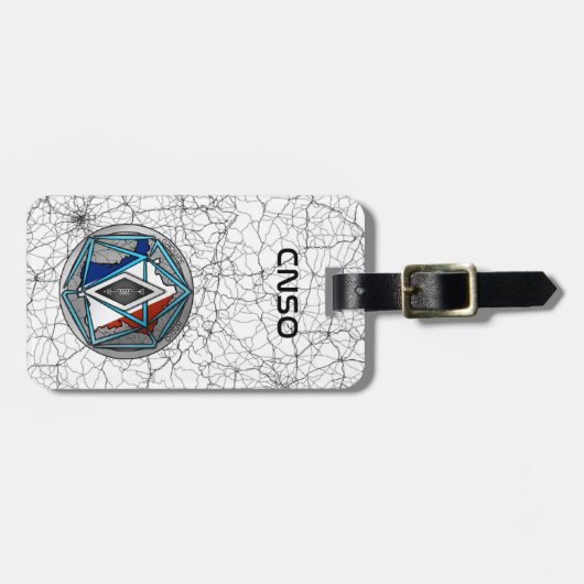 RADIO BAGAGE ETIKET BAGAGELABEL (Voorkant horizontaal)