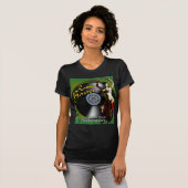 Radio Bastet Dames Petite T-shirt (Voorkant volledig)