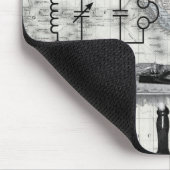 Radio Boy van de Vraag aanpassen Muismat (Hoek)