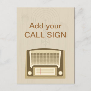 radio briefkaart