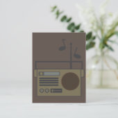 Radio Briefkaart (Staand voorkant)