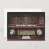  radio briefkaart (Voorkant / Achterkant)