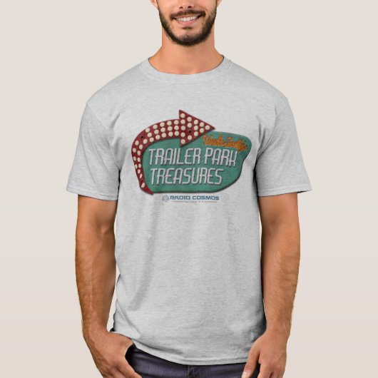 Radio Cosmos Trailer Park Treasures T-shirt (Voorkant)