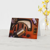 Radio Dagen Kaart (Gele Bloem)