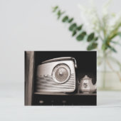 Radio en Teapot Briefkaart (Staand voorkant)
