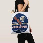 Radio Extra Grade Roller Proces Skim Milk Powder. Tote Bag (Dichtbij)