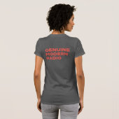 RADíO FLoMM echte moderne radio T-shirt (Achterkant volledig)