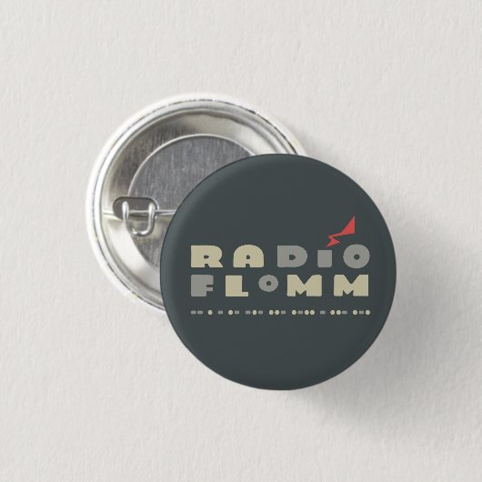 RADíO FLoMM Ronde Button 3,2 Cm (Voorkant /achterkant)