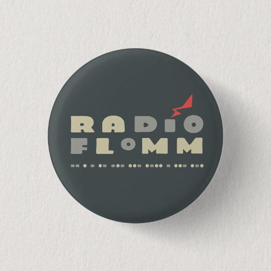 RADíO FLoMM Ronde Button 3,2 Cm (Voorkant)