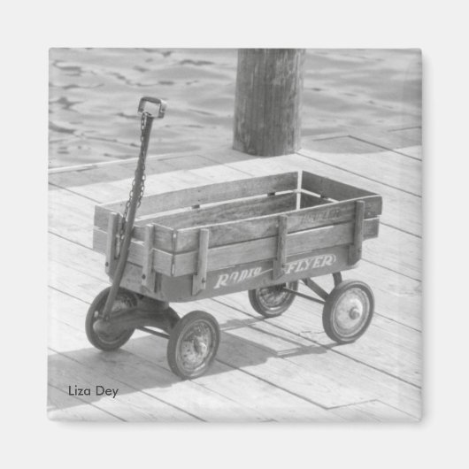 Radio Flyer Wagon Magnet (Voorkant)