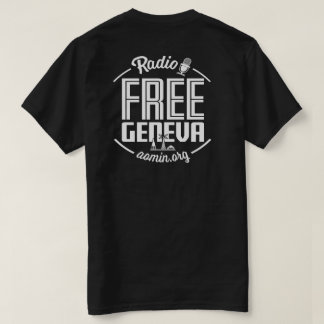 Radio Free Genève T-Shirt (zwart)