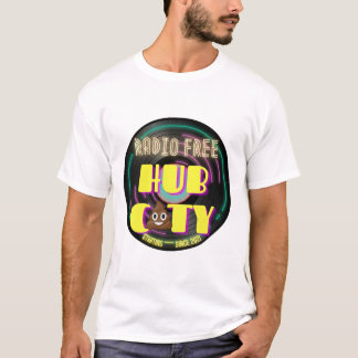 Radio Free Hub City begint **** T-shirt