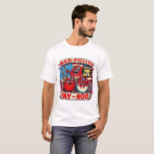 Radio Free Hub City Red-Pilled Yay-Hoo T-shirt (Voorkant volledig)