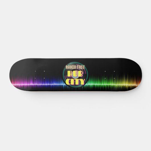 Radio Free Hub City Skateboard (Horizontaal)