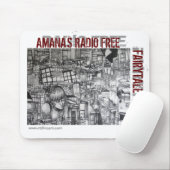 Radio Free Mousepad Muismat (Met muis)