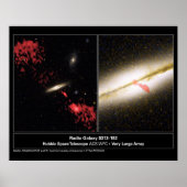 Radio Galaxy 0313192 Hubble Telescope Poster (Voorkant)