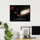 Radio Galaxy 0313192 Hubble Telescope Poster (Thuiskantoor)