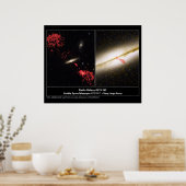 Radio Galaxy 0313192 Hubble Telescope Poster (Keuken)