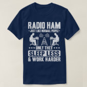 Radio Ham Amateur Radio Exploitant T-shirt (Design voorkant)