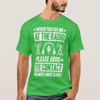 Radio Ham Amateur Radio Operator Ham Radio (16) T-shirt