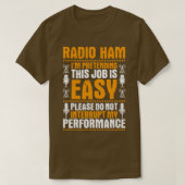 Radio Ham Amateur Radio Operator Ham Radio (17) T-shirt (Design voorkant)