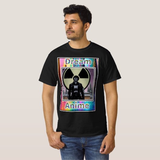 Radio Hunter Dream Anime T-shirt (Voorkant volledig)