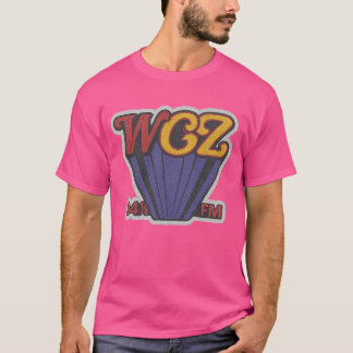 radio in jaren 80-stijl WCOZ T-shirt