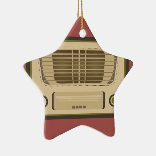  radio keramisch ornament (Rechts)