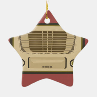  radio keramisch ornament