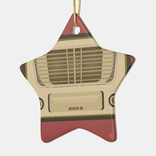  radio keramisch ornament (Links)