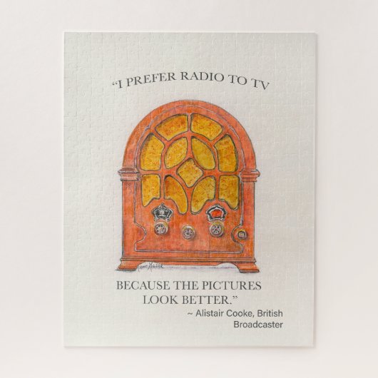  radio legpuzzel (Verticaal)