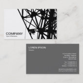 Radio Mast - wit Visitekaartje (Voorkant / Achterkant)