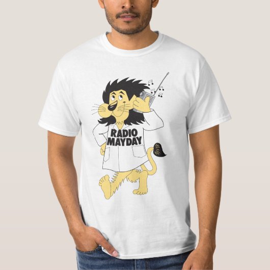 Radio Mayday Lion T-Shirt (Basic) (Voorkant)