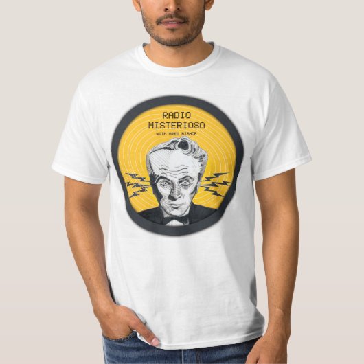 Radio Misterioso officieel shirt #3 - 2 zijkanten (Voorkant)