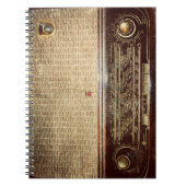 radio notitieboek (Voorkant)