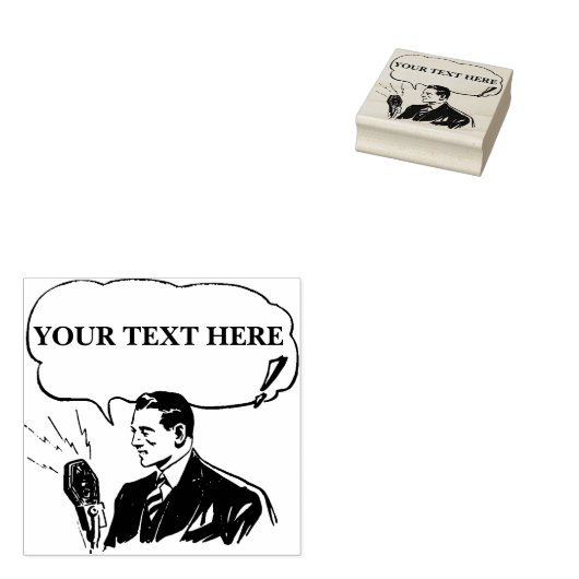  Radio Omroep Rubber Stamp Rubberstempel (Gestempeld)