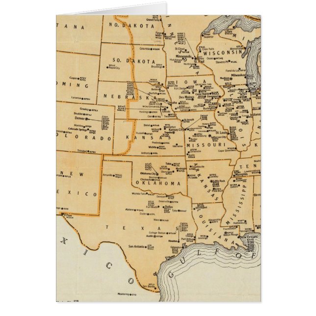 Radio-omroepstations in de Verenigde Staten (Voorkant)