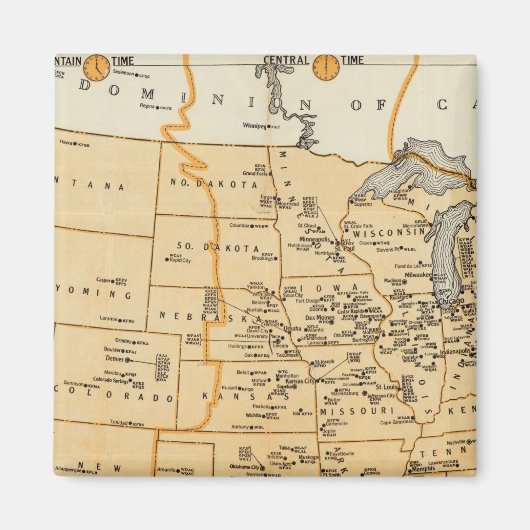 Radio-omroepstations in de Verenigde Staten Magneet (Voorkant)