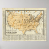 Radio-omroepstations in de Verenigde Staten Poster (Voorkant)