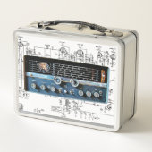  radio-ontvanger met korte golven (Achterkant)