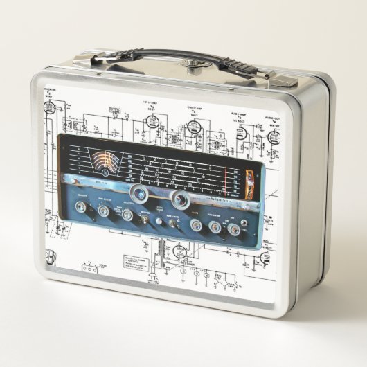  radio-ontvanger met korte golven (Achterkant)