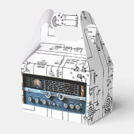  radio-ontvanger met korte golven bedankdoosjes
