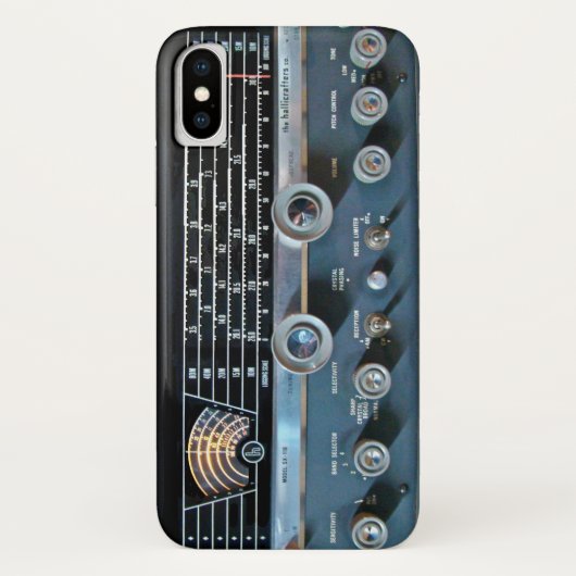  radio-ontvanger met korte golven Case-Mate iPhone case (Achterkant)