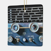 radio-ontvanger met korte golven keramisch ornament (Links)