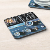  radio-ontvanger met korte golven onderzetter (Linkerzijde)