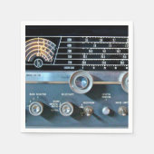 radio-ontvanger met korte golven servetten (Voorkant)